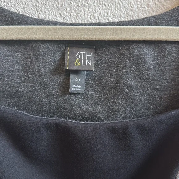 6th & LN Lane Bryant Colorblocked Pencil Dress - Picture 5 of 8